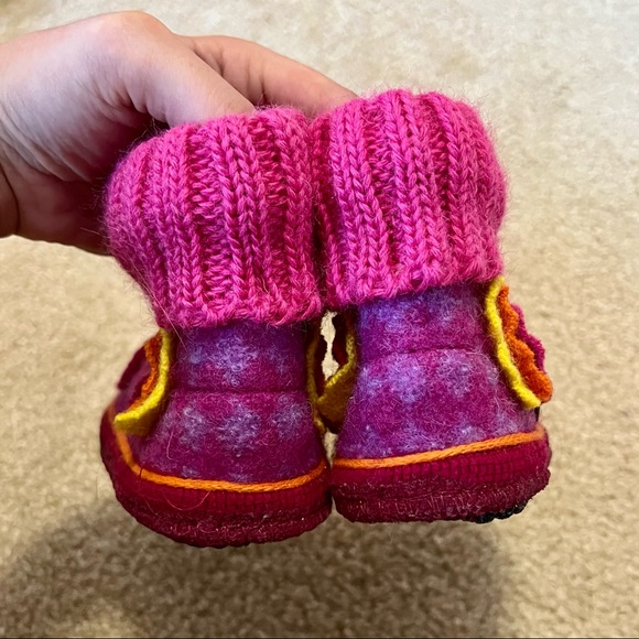 Handmade Wool Owl Slippers - Picture 6 of 8